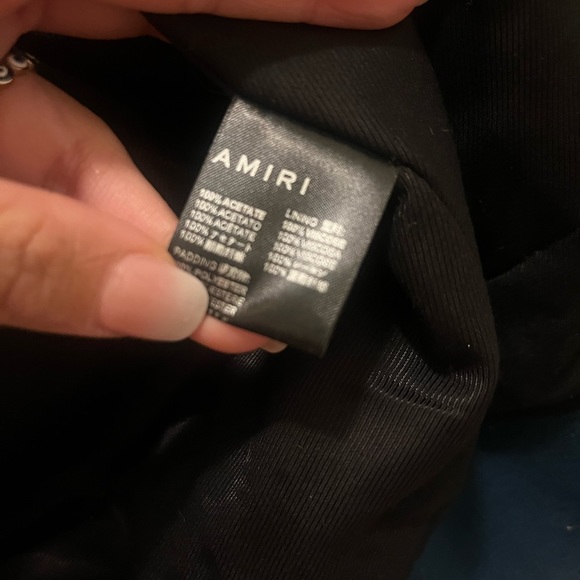 Bandana Flames Satin & Velour Letterman Jacket
AMIRI - Picture 6 of 7